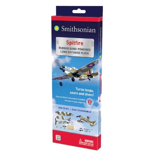 Smithsonian Spitfire Rubber Band Powered Flyer  - Picture 2 of 2