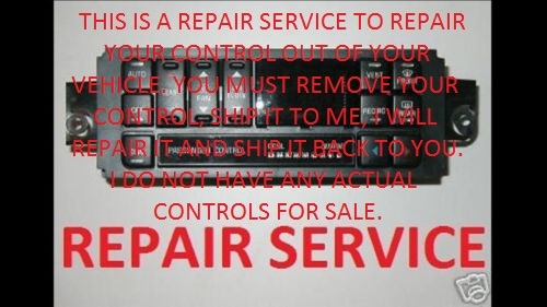 97-05 BUICK REGAL CENTURY CLIMATE CONTROL AC HEAT SCREEN REPAIR 2002 2003 2004 - Bild 1 von 3