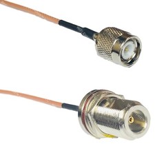 RG316 TNC MALE to N FEMALE BULKHEAD RF Cable Rapid-SHIP LOT