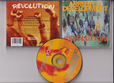 Arrested Development   Revolution - Import 5 Track Maxi CD 1992 Chrysalis