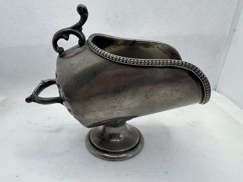 No 4 - Vintage Harrison Fisher & Co 957 EPBM Silver Plate Sugar Coal Scuttle - Picture 6 of 12