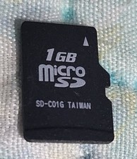 2- Micro SD Memory Cards TF 1GB SD-CO1G For Cell Phones / Devices 2 for1 Special
