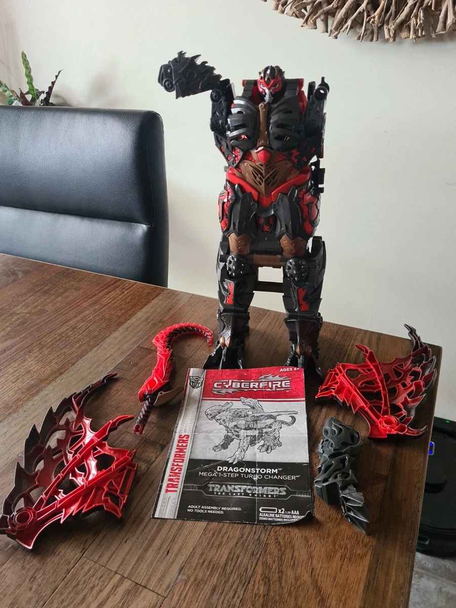 Transformers Dragonstorm cyberfire Mega 1 step turbo Changer