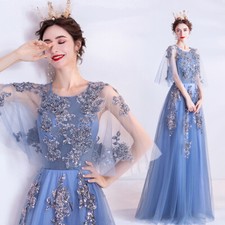 Noble Evening Formal Party Cocktail Ball Gown Prom Host Acting Dress TSJY273