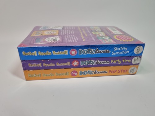 Dork Diaries Dorktastic Party Pack New Book Rachel Renee Russell Set Bundle - Picture 2 of 4