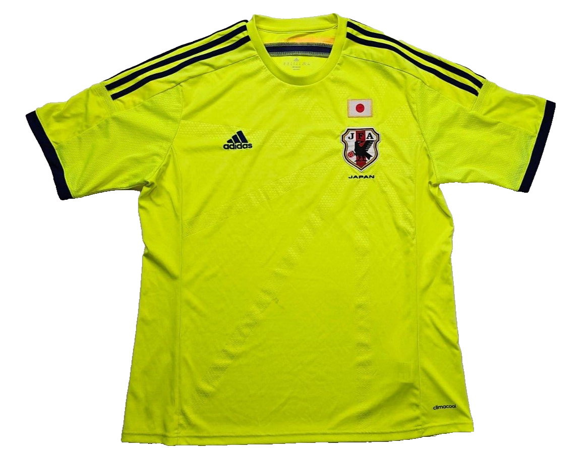 adidas - レア adidas JFA 日本代表 サッカー ユニフォーム ジャージ 半袖 Adidas JAPAN JFA Soccer Football Brazil 2014 WORLD CUP Shirt