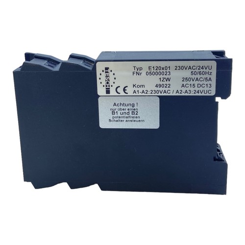 Tesch E120x01 Zeitrelais 230V AC 24VU 50/60Hz 250V AC 5A AC15 DC13 - Picture 3 of 12