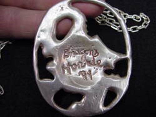 Butw Unique Main Fabriqué Argent Sterling Dragon Collier Sca Pendentif 1009 Tle - Picture 3 of 4