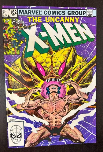 UNCANNY X-MEN #162 (Marvel Comics 1982) -- Bronze Age Superheroes -- FN