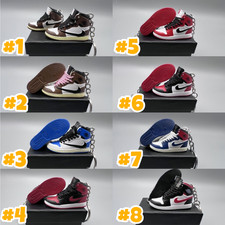 Free Shipping-Jordan Key Chains Pendant Collectible Mini Shoes, Box Available