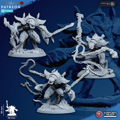 3x Cosmic Devourer Swarm Guard Ghamak für Guard Tyrantenwache Sci-Fi Tabletop