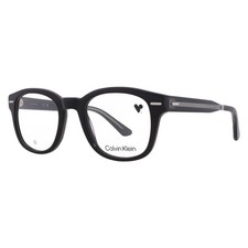 Calvin Klein Demo Square Unisex Eyeglasses CK23511 001 49 CK23511 001 49