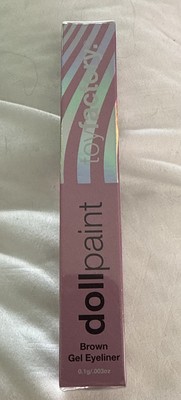 ToyFactory DollPaint BROWN Gel Eyeliner .003oz/.1g Travel Size NIB Sealed