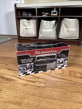 NEW Studebaker SB2127 Portable AM/FM Radio - Black/Gold