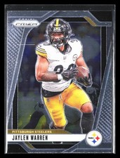 Jaylen Warren 2024 Prizm #242 Pittsburgh Steelers (NO LINES ON CARD) *192