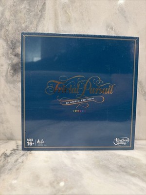 Trivial Pursuit Classic Edition Board Game Hasbro NEW