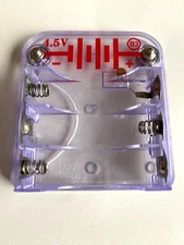 SNAP CIRCUITS Elenco 4.5v Battery Holder, Part # 6SCB3.