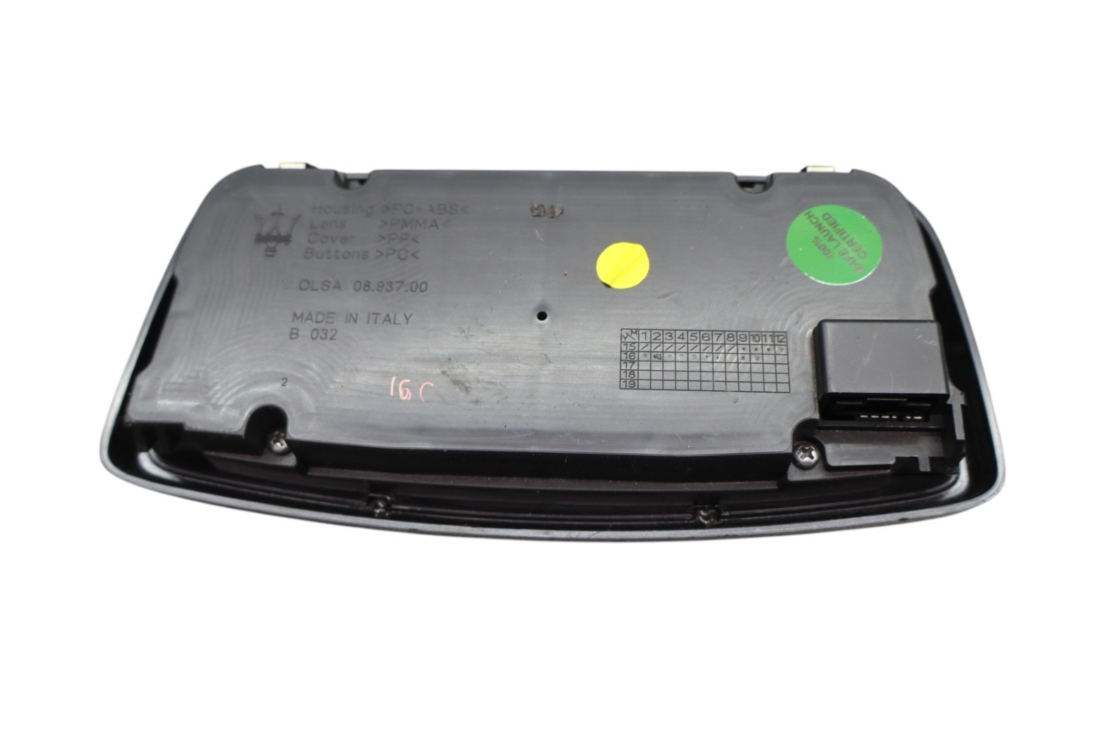 Maserati Ghibli 2014-2017 Rear Dome light