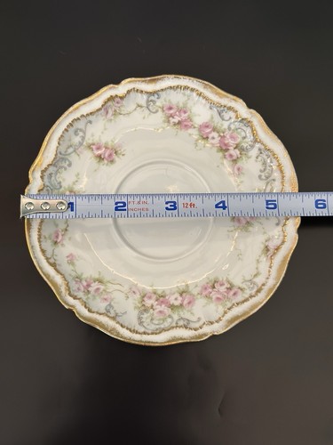 Set of 4 HAVILAND Limoges Schleiger 340 Cup & Saucer Sets Patent Applied France - Picture 15 of 20