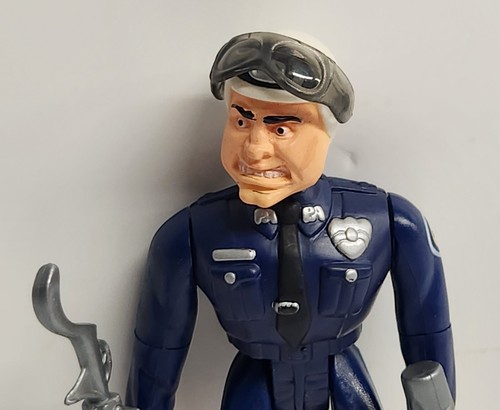 Vintage Police Academy Eugene Tackleberry 1989 Kenner Actionfigur KOMPLETT - Bild 3 von 9