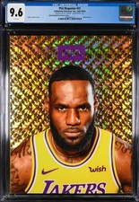 PSA Magazine July 2024 Lebron James Gold Cracked Ice /100 CGC 9.6