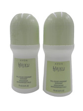 Avon HAIKU Roll On Antiperspirant Deodorant 2.6 oz each, Free Ship, LOT of 2