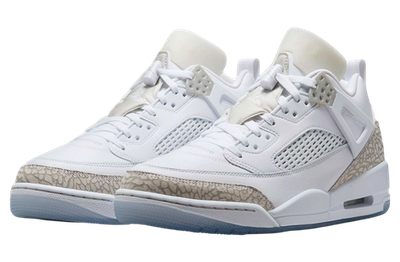 Nike Air Jordan Spizike Low White Neutral Grey Metallic Silver