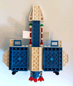 Lego Classic Space Twin Starfire 1499 - 100% Complete w/ Minifigures, No Manual