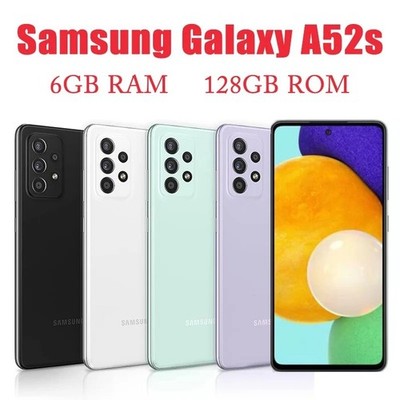 Original Unlocked Samsung Galaxy A52s 5G 128GB 64MP WIFI GSM Fingerprint Phone