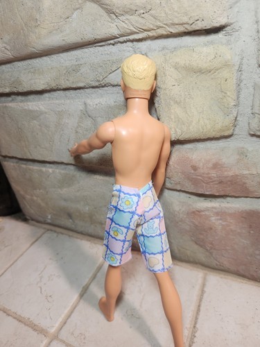 Barbie Princess Adventure Prince Ken 2019 muñeca de 12" vestida con bañador - Imagen 12 de 22