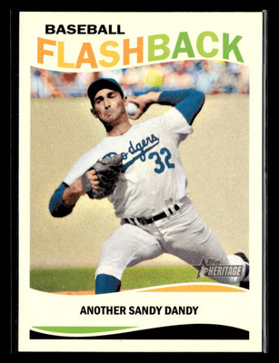2013 Topps Heritage #BF-SK Sandy Koufax Baseball Flashbacks