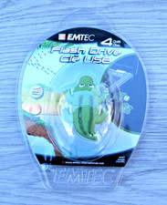 New - Emtec Jungle Crocodile USB 2.0 Flash Drive Memory 4GB Novelty