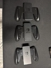 Lot Of 3 Genuine Nintendo Switch Joy-Con Comfort Grip Controller Holder HAC-011