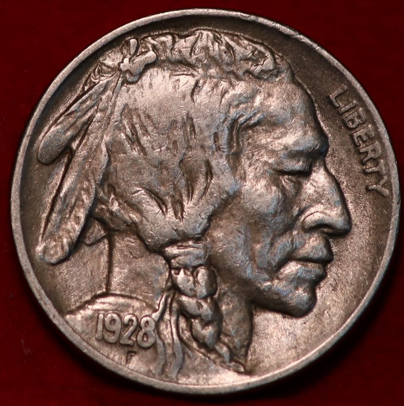 1928-D Denver Mint Buffalo Nickel