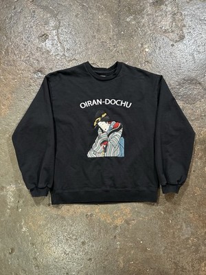 CHRISTIAN DADA OIRAN DOCHU SWEATSHIRT L BLK JAPANESE 