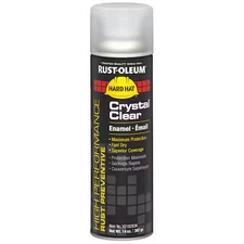 Rust-Oleum V2102838 Rust Preventative Spray Paint, Clear, Gloss, Solvent, 14 Oz