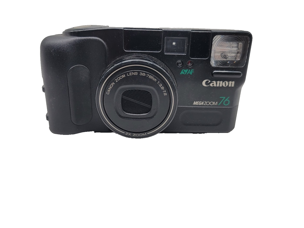 Canon Sure Shot Zoom Max 38-76mm Point & Shoot 35mm Film Camera | eBay