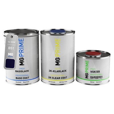 Autolack Dose für BMW B51 San Marino Blau Metallic San Marino Blue Metallic 2,5L