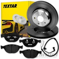 Textar Bremsscheiben + BelÄGe Vorne Passend FüR BMW 5Er E60 E61 6Er E63 E64