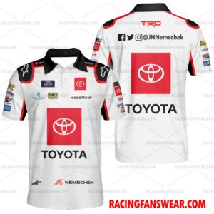John Hunter Nemechek Nascar Racing 2023 Joe Gibbs Racing Toyota Uniform Apparel