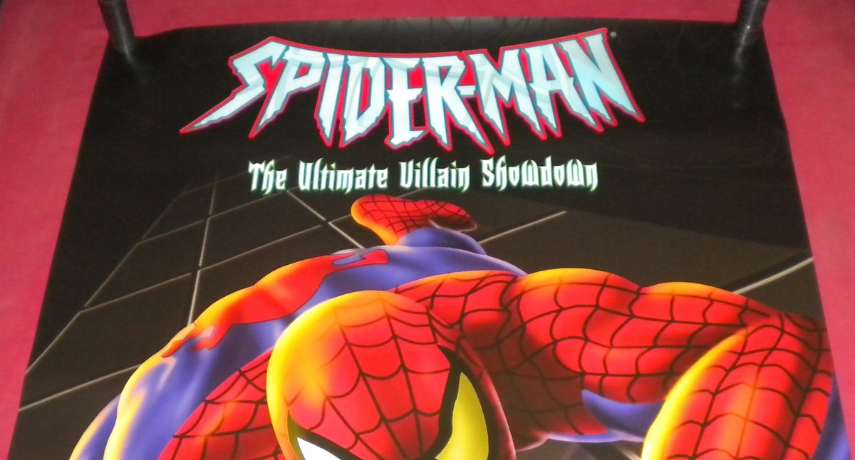 Spider-man The Ultimate Villain Showdown Promo Poster 26x40 S/S