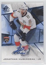 2021-22 Upper Deck SP Game Used Blue Auto Jonathan Huberdeau #76 Auto 0i47