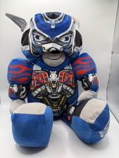 Authentic Transformers Build-A-Bear Plush 16  Transformer EUC Optimus Prime