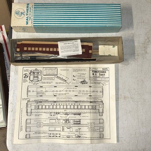 Walthers divertido de construir Pennsylvania 5525 HO en caja no seguro si está completo como está | Condition: Used