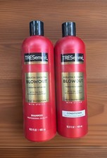TRESemme Keratin Smooth Blowout Shampoo/Conditioner Set-16.5oz-New