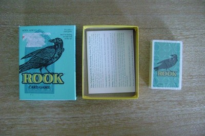 VTG ROOK Card Game 2001 Hasbro Parker Brothers w Sealed Cards Complete