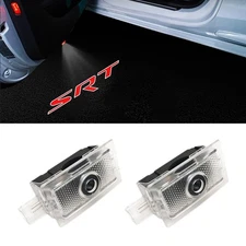 2X For 2006-2022 Charger Red SRT LED Door Courtesy Puddle Lights 6.4L RT 392 SRT