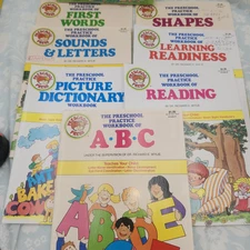 7 Vintage Dr. Richard E. Wylie Lot First Words Preschool Practice Workbook