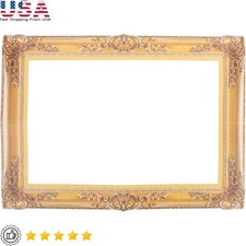 DIY Gold Paper Photo Frame Prop Weddings Birthdays Parties Keepsake Decor New