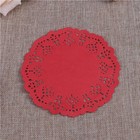  100 Stück 5,5 Zoll 14 cm Vintage Spitze Decoupage Papier Deckchen Handwerk